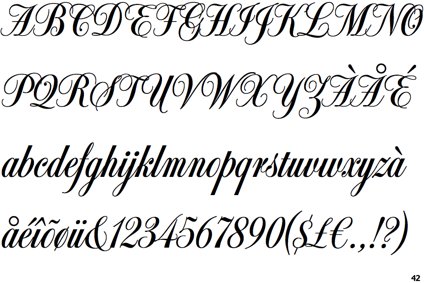 most narrow font